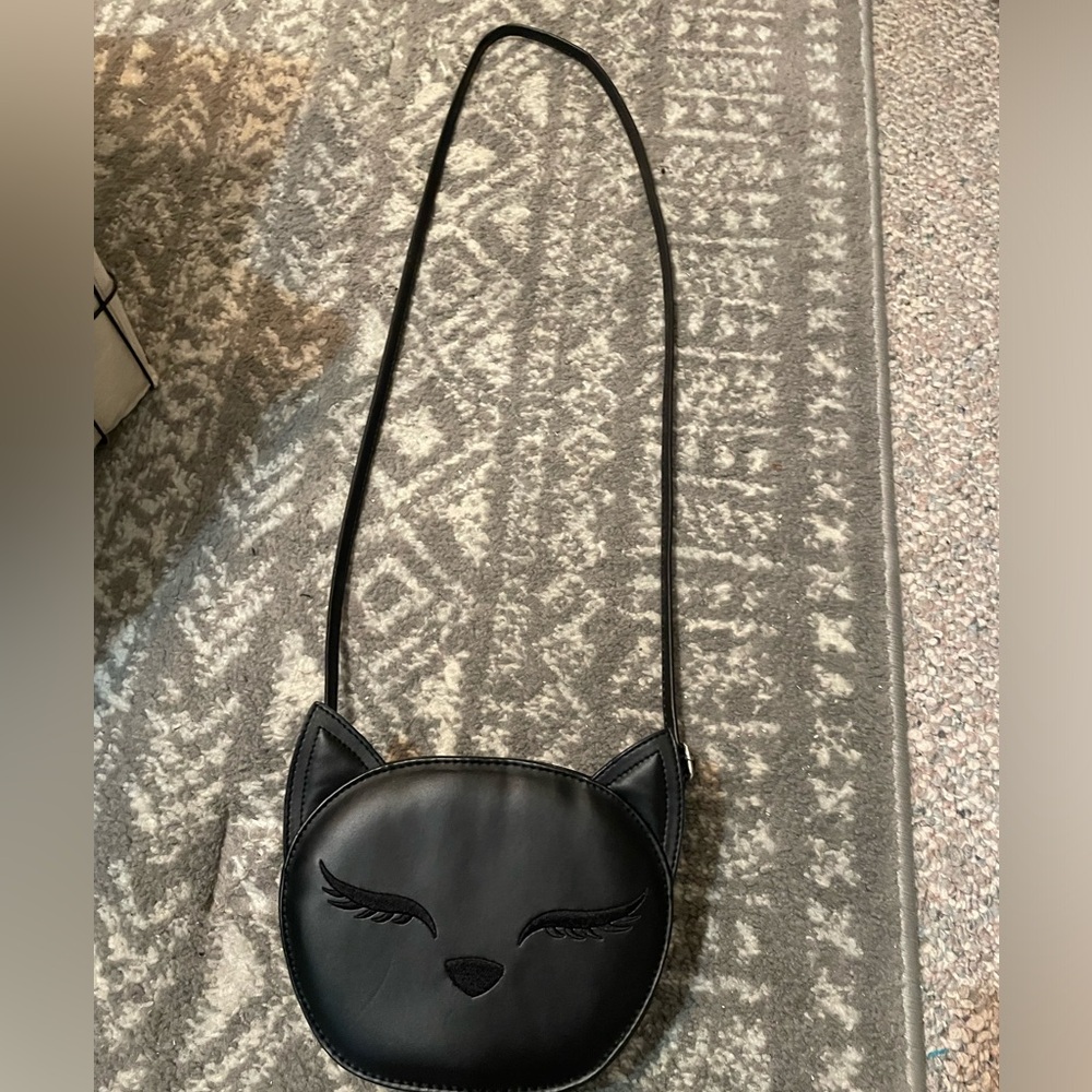 Divided H&M Black Cat Crossbody Bag